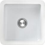 BERG Klio kerámia mosogató 45x45 cm fehér BRK22CM (BRK22CM)
