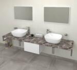 Sapho Avice pult 200x49.5 cm szürke AV2010 (AV2010)