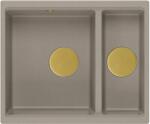 Quadron Logan graniteq mosogató 55x46 cm bézs HCQL5646U4-G1_U