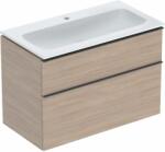 Geberit iCon mosdó szekrénnyel 90 cm tölgy 502.333. JH. 1