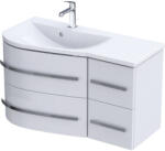 Oristo Készlet szekrény Oristo Opal OR30-SD4S-90-1-L, mosdótál Oristo Opal UME-OP-90-92-L