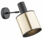 Argon Herman oldalfali lámpa 1x15 W fekete-arany 4279