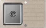 Quadron Kenneth gránit és acél mosogató 78x48 cm bézs FUS_K7848BE (FUSK7848BE)
