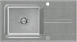 Quadron Ralph gránit és acél mosogató 78x43 cm szürke/grafit/onix FUS_R7843SZ