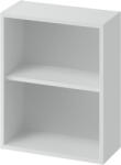 Cersanit Larga szekrény 44.4x20x55.1 cm oldalra akasztható szürke S932-095