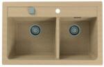 Alveus Atrox gránit mosogató 79x50 cm bézs 1132000 (1132000)