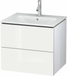 Duravit Készlet szekrény Duravit L-Cube LC624002222, mosdótál Duravit ME by Starck 2336630000