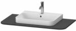 Duravit Happy D. 2 konzol 100x55 cm grafit HP031E08080 (HP031E08080)