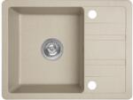 Laveo Stella gránit mosogató 58x44 cm bézs SBY413T (SBY413T)