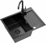 Quadron Luke mosogató csapteleppel antracit/antracit ZH6048PVDBLM_3623500_PVDBLM (ZH6048PVDBLM3623500PVDBLM)