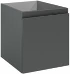 Oltens Vernal szekrény 40x45.6x47 cm mosdókagyló alá akasztható grafit 60018400 (60018400)