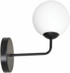 Emibig Pregos oldalfali lámpa 1x10 W fekete-tej 670/K1