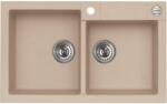 Alveus Rock gránit mosogató 78x48 cm bézs 1219055 (1219055)