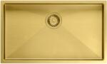 Quadron Anthony acél mosogató szifonnal 74x44 cm arany MF7444PVDBSG1