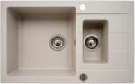 Pyramis Sparta Plus gránit mosogató 78x48 cm bézs 070062701 (070062701)