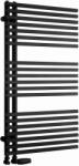 Luxrad Typ E fürdőszoba radiátor dekoratív 88.3x50 cm fekete TPE088305009005MAT (TPE088305009005MAT)