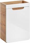 Comad Aruba White szekrény 40x22x60 cm mosdókagyló alá akasztható fehér-tölgy ARUBAWHITE826FSC (ARUBAWHITE826FSC)
