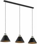 Argon Orte függőlámpa 3x15 W fekete-sárgaréz 6174