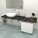 Sapho Avice pult 120x49.5 cm grafit AV129