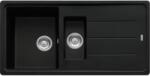 Franke Basis gránit mosogató 97x50 cm fekete 114.0676. 277 (1140676277)