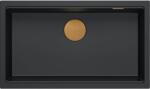 Quadron Logan graniteq mosogató 76x45 cm fekete HQD7644U7_PVDC1_U