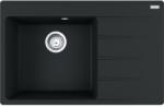 Franke Centro gránit mosogató 78x50 cm fekete 114.0633. 145 (1140633145)