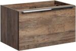 Comad Sante Fe Oak szekrény 80x45.6x46 cm mosdókagyló alá akasztható tölgy SANTAFEOAK82-80-A-2S