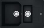 Franke Urban gránit mosogató 78x50 cm fekete 114.0687. 298 (1140687298)