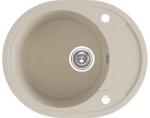 Laveo Dafne gránit mosogató 58x47 cm bézs SBD483T (SBD483T)