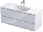 Oristo Brylant Uni szekrény 119.6x45.5x50 cm mosdó alatt álló fehér OR36-SD2S-120-1-V3