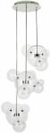 King Home Capri Disc függőlámpa 6x7 W króm-átlátszó XCP9148-3A. CHROM
