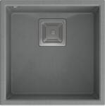 Quadron David graniteq mosogató 42x42 cm szürke/grafit/onix HQD4242U5-BS (HQD4242U5BS)