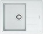 Franke Basis gránit mosogató 62x50 cm fehér 114.0676. 304 (1140676304)
