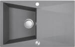 Laveo Grenada gránit mosogató 78x48 cm szürke/grafit/onix SBG511T
