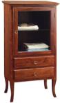 SAPHO Retro szekrény 60x33x120 cm oldalra állítható bükkfa 1699
