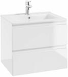 Defra Como szekrény 60x45.1x50 cm mosdókagyló alá akasztható fehér 123-D-06055 (123D06055)