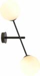 Emibig Linear oldalfali lámpa 2x10 W fehér-fekete 1169/K2