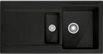 Franke Maris kerámia mosogató 100x51 cm fekete 124.0442. 554 (1240442554)