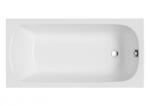 Polimat Classic Slim slip téglalap alakú fürdőkád 160x70 cm fehér 00290 (00290)