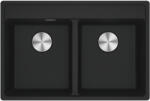 Franke Maris gránit mosogató 76x51 cm fekete 114.0661. 782 (1140661782)