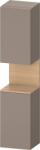Duravit Qatego szekrény 40x36x176 cm oldalra akasztható QA1346R30430010