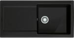 Franke Maris kerámia mosogató 100x51 cm fekete 124.0442. 556 (1240442556)