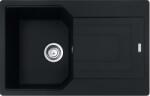 Franke Urban gránit mosogató 78x50 cm fekete 114.0687. 275 (1140687275)