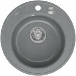 Quadron Morgan graniteq mosogató 51x51 cm szürke/grafit/onix HB8301U5-BS_P2O (HB8301U5BSP2O)