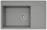 Pyramis Camea gránit mosogató 79x50 cm szürke/grafit/onix 070058701