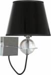 Candellux Tesoro oldalfali lámpa 1x40 W fekete-króm 21-29508