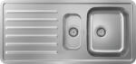 Hansgrohe S41 acél mosogató 107.5x50.5 cm acél 43342800