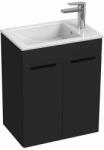 Jika Cube mosdó szekrénnyel 49 cm antracit H4536411763521