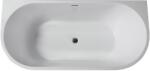 Hagser Ilsa fal mellé szerelhető fűrdőkád 170x70 cm ovális fehér HGR11000012 (HGR11000012)