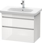 Duravit DuraStyle szekrény 73x44.8x61 cm mosdókagyló alá akasztható fehér DS648102222 (DS648102222)